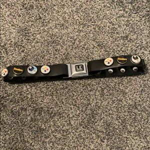 vintage steelers belt